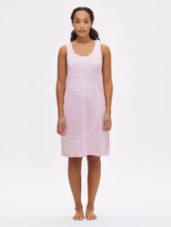 Nanso big shirt utan ärm Aura 28360 7200 rosa