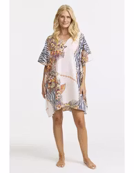 Damella strandponcho 84412 zebra