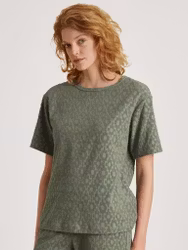 Calida Lounge shirt 14497 618 laurel green