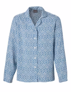 Trofé pyjamas 64124 blåmönstrad 7300
