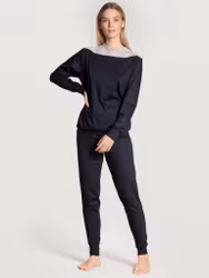 Calida pyjamas Soft Cotton 43100  / 339 dark lapis blue