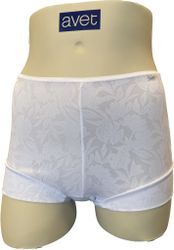 Avet boxer 38023 floral jacquard 0 vit