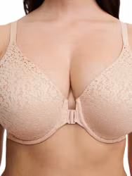Chantelle framknäppt BH Norah C13F60 01N golden beige