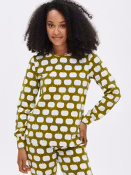 Nanso pyjamas Omppu 28520 0334 gröna äpplen