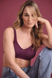 Anita BH Leni utan bygel 5785X / 349 plum (protesfickor)