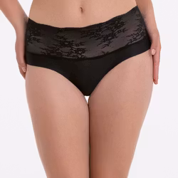 Anita Essentials High waist brief spets 1304 svart 001