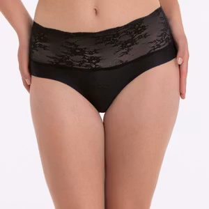 Anita Essentials High waist brief spets 1304 svart 001