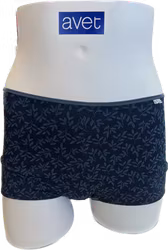 Avet boxer 38535 Leafs print 2798 grön