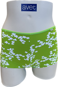 Avet boxer 38542 flower print grön 2919