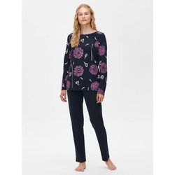 Nanso pyjamas Krysanteemi 28537 3602 mörk marin