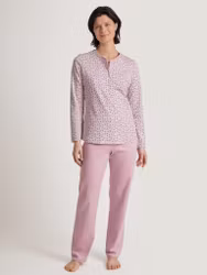 Calida pyjamas Midnight Flower 43356 / 283 fragrant lilac