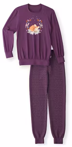 Calida barn pyjamas Kids Sleep 54379 / 348 deep purple (strl 128-158)