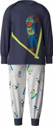 Calida barn pyjamas Toddlers snow 53771 / 488 peacoat blue