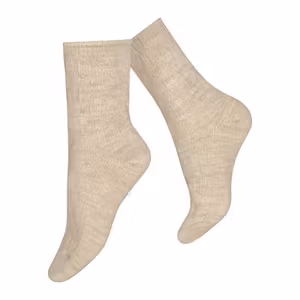 Vogue Noemi wool socka 96646 9078 light melange beige