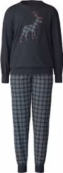 Calida barnpyjamas Family & Friends 56378/479 dark sapphire (strl 128-170)