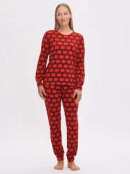 Nanso pyjamas Omppu 28520 6464 röda äpplen