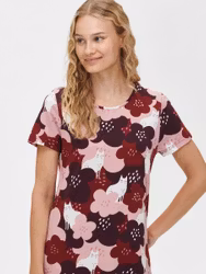 Nanso big shirt Sylvi 28680 vinröd/rosa 6662