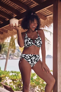 Anita bikini bh Sara 8848-1 svart/vit