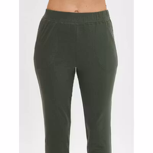 Nanso leggings Naisten 7/8 längd 25128 0233 mörk grön
