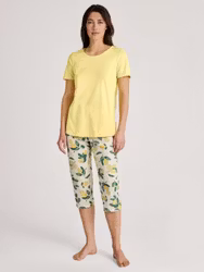 Calida 3/4 pyjamas Fruity dreams 46654 013 pineapple