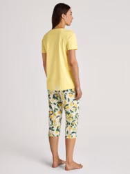 Calida 3/4 pyjamas Fruity dreams 46654 013 pineapple