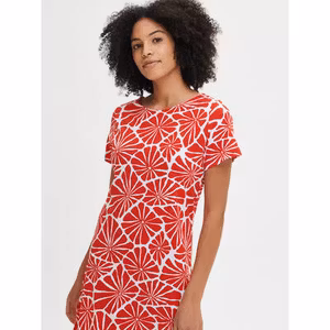 Nanso nattlinne bigshirt Aralia 28790 röd