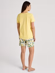 Calida pyjamas kort fruity dreams 46754 013 pineapple