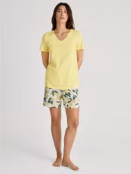 Calida pyjamas kort fruity dreams 46754 013 pineapple