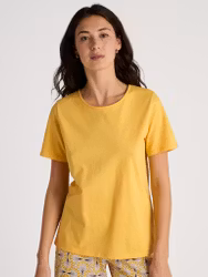Calida topp kort ärm Favourites Sun 14926 / 024 Ray flower yellow