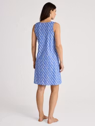 Calida nattlinne Shell Nights 33253 455 dazzling blue