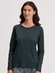 Calida lång ärm Favourites Botanic 15212 /17 Deep emerald green