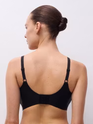 Chantelle Soft Stretch Power Plunge bralette C26BQB 011 Svart