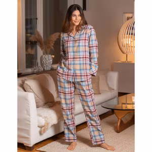 Trofé flanellpyjamas 65240 / 1111 Multi rutig