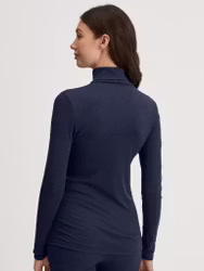 Calida True Confidence polotröja i ull och silke 15335 / 459 evening blue