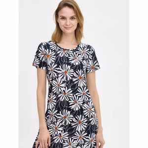 Nanso nattlinne bigshirt Anette 29043 3685 blå