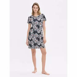 Nanso nattlinne bigshirt Anette 29043 3685 blå
