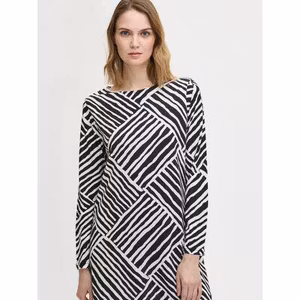 Nanso big shirt lång ärm Anette 29039 svart 1576