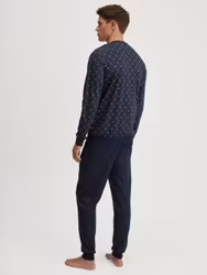 Calida herrpyjamas lång med mudd Relax Selected 45580 / 479