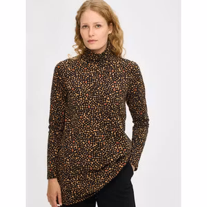 Nanso tunika Polku 29132 guldbrun/svart/rost