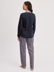 Calida pyjamas Family & Friends 41495 / 479 dark sapphire