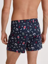 Calida boxer herrkalsong Family & Friends 24582 /480 saphir blue