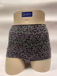 Avet boxer 38074 Autumn 3324 grå