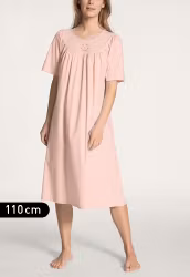 Calida basnattlinne med kort ärm 34000 / 755 ljusrosa