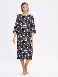 Nanso långt nattlinne Kummeli 29301 / 1437 svart/vit
