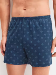 Calida herr boxer prints 24389 / 366 dark denim