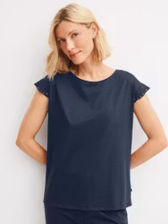 Calida topp Favourites Tiles 14009 / 488 peacoat blue