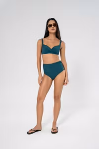 Panos Emporio bikinitrosa Rib Chara PEWS2601 lagoon