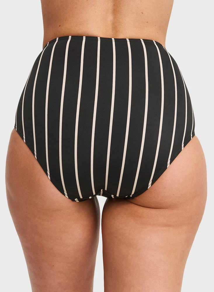 Swegmark bikinitrosa Portofino 100217 / 9251 svart/beige randig