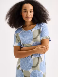 Nanso långt nattlinne Hedda 29288 / 2698 blå