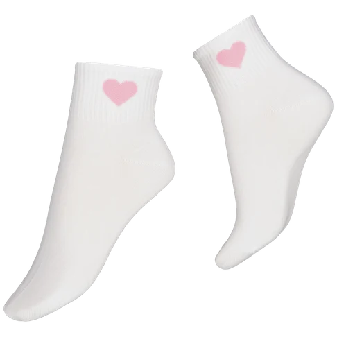 Vogue Lyocell låg ankelsocka Ariette 96847 / 1000 vit